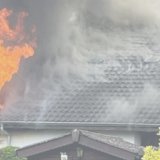 Une villa a pris feu samedi après-midi à Collombey-Muraz VS.